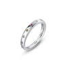 Wholesale Women's 925 Sterling Silver Star Plain Open Ring With Electroplating