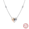 Wholesale Women's 925 Sterling Silver Yshaped Necklace With Geometric Zircon Pendant And Electroplating