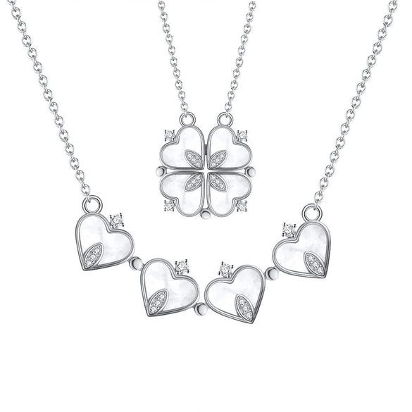 Wholesale Women's 925 Sterling Silver Yshaped Necklace With Geometric Zircon Pendant And Electroplating