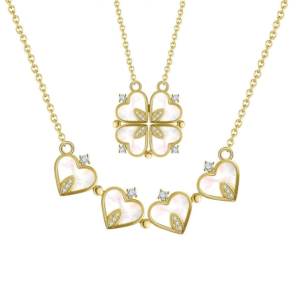 Wholesale Women's 925 Sterling Silver Yshaped Necklace With Geometric Zircon Pendant And Electroplating