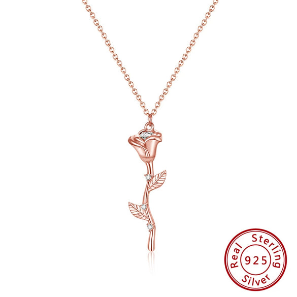 Wholesale Women's 925 Sterling Silver Yshaped Necklace With Geometric Zircon Pendant And Electroplating