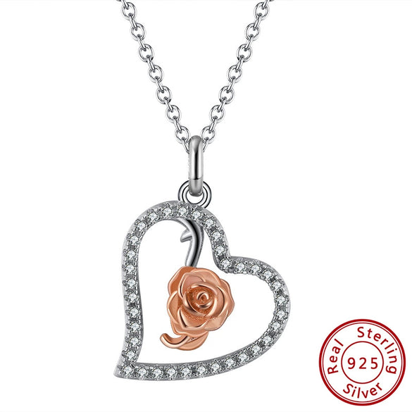 Wholesale Women's 925 Sterling Silver Yshaped Necklace With Geometric Zircon Pendant And Electroplating