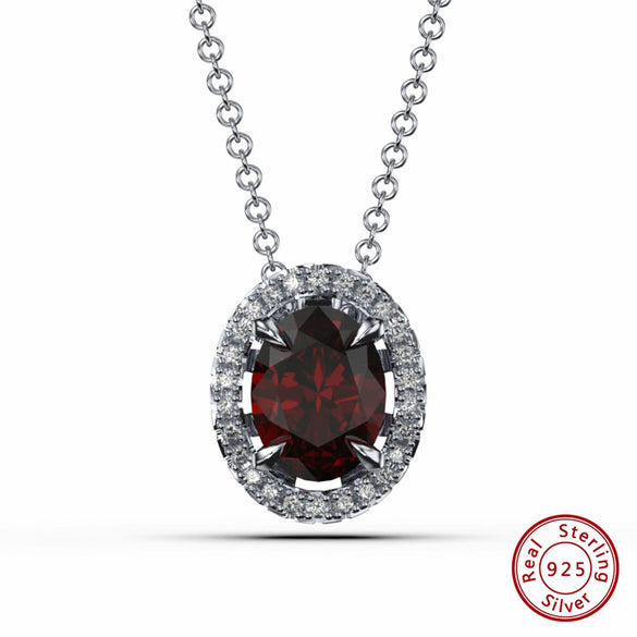 Wholesale Women's 925 Sterling Silver Yshaped Necklace With Geometric Zircon Pendant And Electroplating