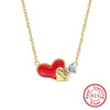 Wholesale Women's 925 Sterling Silver Yshaped Necklace With Geometric Zircon Pendant And Electroplating