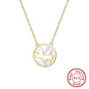Wholesale Women's 925 Sterling Silver Yshaped Necklace With Geometric Zircon Pendant And Electroplating