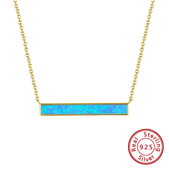 Wholesale Women's 925 Sterling Silver Yshaped Necklace With Geometric Zircon Pendant And Electroplating