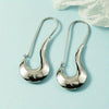 Wholesale Women's Street Style Copper Ushaped Electroplated Earrings