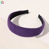 Wholesale Women's Suede Widebrimmed Handwoven Plaid Geometric Headband