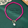 Wholesale Women's Sweet And Cool Style Alloy Electroplated Flower Shape Necklace With Regular Chain