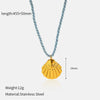 Wholesale Women's Sweet And Cool Style Animal Zodiac Stainless Steel And Titanium Steel Electroplated Pendant Necklace