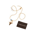Wholesale Women's Sweet And Cool Style Real Gold Plated Bull Head Pendant Necklace