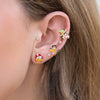 Wholesale Women's Sweet Cartoon Animal Copper Earrings With Oil Dropping Design