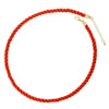 Wholesale Women's Sweet Geometric Cord Handwoven Copper Pendant Necklace