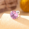 Wholesale Women's Sweet Geometric Inlaid Zircon Titanium Steel Ear Nail