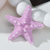 Wholesale Women's Sweet Style Starfish Duckbill Clip Hairpin Headwear Accessories With Glue Processing