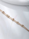 Wholesale Women's Tassel Bracelet Fashion Alloy Jewelry With Heart Pattern And Electroplating Treatment