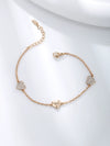 Wholesale Women's Tassel Bracelet Fashion Alloy Jewelry With Heart Pattern And Electroplating Treatment