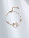 Wholesale Women's Tassel Bracelet Fashion Alloy Jewelry With Heart Pattern And Electroplating Treatment