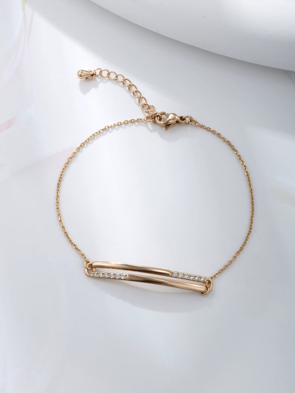 Wholesale Women's Tassel Bracelet Fashion Alloy Jewelry With Heart Pattern And Electroplating Treatment