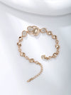 Wholesale Women's Tassel Bracelet Fashion Alloy Jewelry With Heart Pattern And Electroplating Treatment