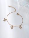 Wholesale Women's Tassel Bracelet Fashion Alloy Jewelry With Heart Pattern And Electroplating Treatment