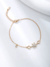 Wholesale Women's Tassel Bracelet Fashion Alloy Jewelry With Heart Pattern And Electroplating Treatment