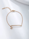 Wholesale Women's Tassel Bracelet Fashion Alloy Jewelry With Heart Pattern And Electroplating Treatment