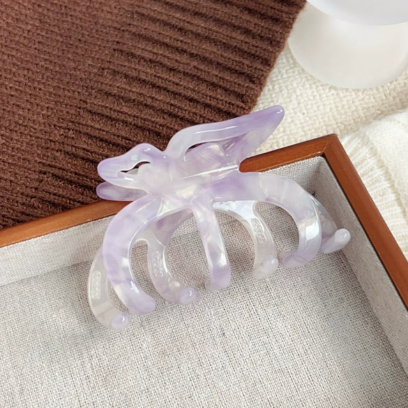 Wholesale Women's Thickened Acetic Acid Handmade Simple Geometric Hair Grasp Clip Headwear