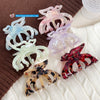 Wholesale Women's Thickened Acetic Acid Handmade Simple Geometric Hair Grasp Clip Headwear