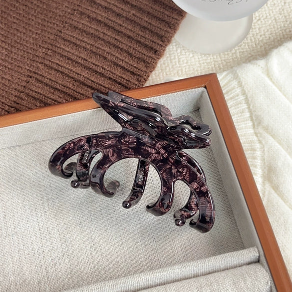 Wholesale Women's Thickened Acetic Acid Handmade Simple Geometric Hair Grasp Clip Headwear