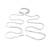 Wholesale Women's Thigh Chain And Foot Accessories Sexy Laceup Crossring Design Geometric Pattern