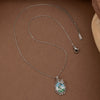 Wholesale Women's Titanium Steel And Copper Tulip Flower Shaped Light Luxury Electroplated Necklace