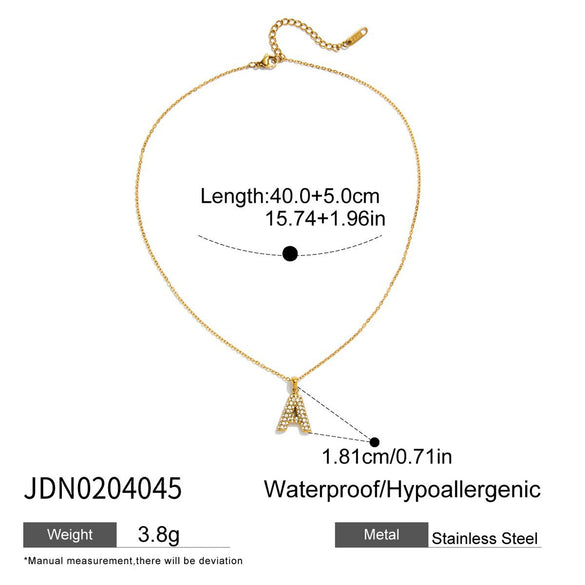 Wholesale Women's Titanium Steel And Freshwater Pearl Bracelet With Little Bear Pig Small Animal Pattern Electroplated Light Luxury High End Jewelry
