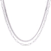Wholesale Women's Titanium Steel And Stainless Steel Geometric Cuban Clavicle Necklace With Electroplating