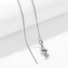 Wholesale Women's Titanium Steel And Stainless Steel Geometric Ochain Handmade Real Gold Plated Clavicle Necklace Bracelet