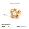 Wholesale Women's Titanium Steel Cartoon Character Electroplated Open Ring