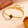 Wholesale Women's Titanium Steel Clavicle Chain With Heart Shape Pattern And Electroplating Design