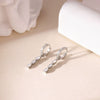 Wholesale Women's Titanium Steel Electroplated Geometric Fashion Light Luxury Earrings