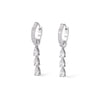 Wholesale Women's Titanium Steel Electroplated Geometric Fashion Light Luxury Earrings