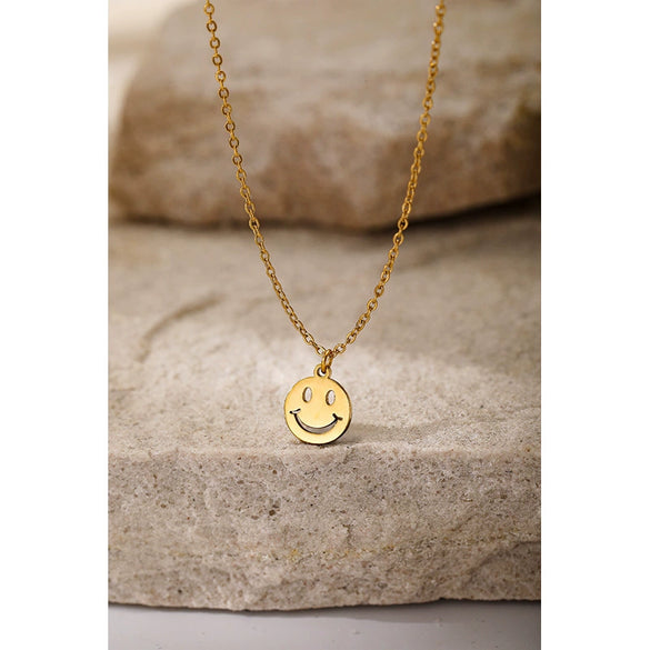 Wholesale Women's Titanium Steel Electroplated Oshaped Chain Clavicle Necklace With Simple Style