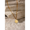 Wholesale Women's Titanium Steel Electroplated Oshaped Chain Clavicle Necklace With Simple Style