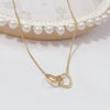 Wholesale Women's Titanium Steel Fashion Light Luxury Geometric Clavicle Chain Necklace With Polish Finish
