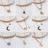 Wholesale Women's Titanium Steel Fashion Light Luxury Geometric Clavicle Chain Necklace With Polish Finish