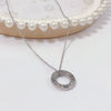 Wholesale Women's Titanium Steel Fashion Light Luxury Geometric Clavicle Chain Necklace With Polish Finish