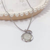 Wholesale Women's Titanium Steel Fashion Light Luxury Geometric Clavicle Chain Necklace With Polish Finish