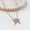 Wholesale Women's Titanium Steel Fashion Light Luxury Geometric Clavicle Chain Necklace With Polish Finish