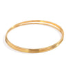 Wholesale Women's Titanium Steel Geometric Bracelet With Gold Color Electroplating