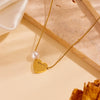 Wholesale Women's Titanium Steel Geometric Necklace Chain