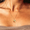 Wholesale Women's Titanium Steel Geometric Necklace With Electroplating And Water Wave Chain