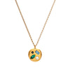 Wholesale Women's Titanium Steel Geometric Necklace With Electroplating And Water Wave Chain